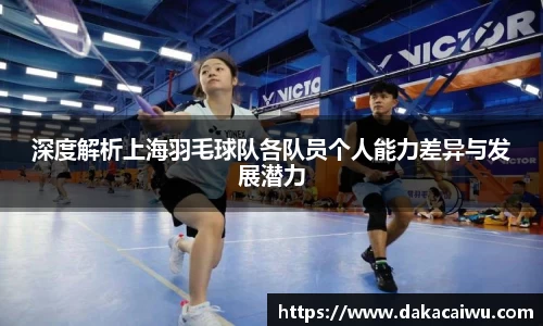 深度解析上海羽毛球队各队员个人能力差异与发展潜力